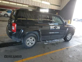 2017 Jeep Patriot Sport SE with VIN 1C4NJPBAXHD146170, listed as a Copart auction lot 46044275 with 164,663 mi miles and Clean Title. Bid and sale history available at carsss.com. Image 3.