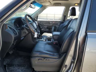2016 Infiniti QX80 with VIN JN8AZ2NE6G9122933, listed as a Copart auction lot 67000034 with 172,925 mi miles and Salvage Title. Bid and sale history available at carsss.com. Image 7.