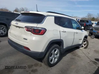 2019 Jeep Compass Latitude with VIN 3C4NJDBB1KT850900, listed as a Copart auction lot 48796895 with 53,121 mi miles and Salvage Title. Bid and sale history available at carsss.com. Image 3.