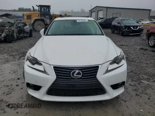 2015 Lexus IS 250 with VIN JTHBF1D27F5078097, listed as a Copart auction lot 43129885 with 96,318 mi miles and Salvage Title. Bid and sale history available at carsss.com. Image 5.