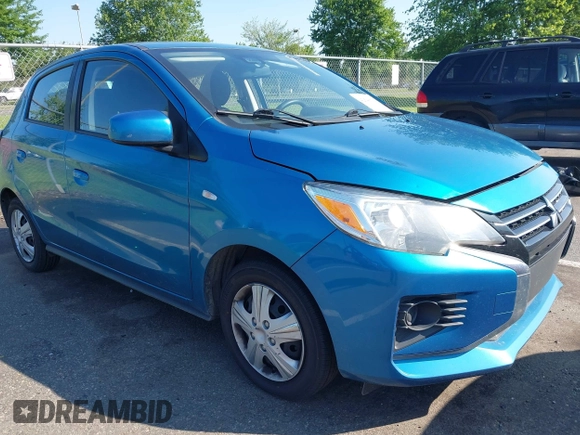 2021 Mitsubishi Mirage ES with VIN ML32AUHJ4MH002483, listed as a IAAI auction lot 42548664 with 134,915 mi miles and . Bid and sale history available at DreamBid. Image 1.