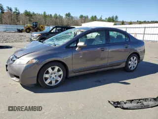 2009 Honda Civic LX z VIN 19XFA16559E016389, wystawiony jako Copart lot #53934915 z przebiegiem 112 966 mil mil oraz Szkoda całkowita • Salvage title. Historia ofert i sprzedaży dostępna na DreamBid. Obrazek 1.