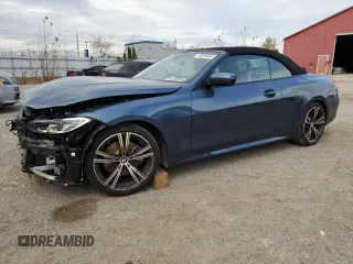 2023 BMW 4 Series 430i with VIN WBA23AT05PCM59628, listed as a Copart auction lot 78286804 with 28,939 mi miles and Salvage Title. Bid and sale history available at carsss.com. Image 1.