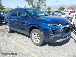 2022 Chevrolet Blazer LT with VIN 3GNKBCR44NS114178, listed as a IAAI auction lot 41699374 with 75,927 mi miles. Bid and sale history available at carsss.com. Image 1.
