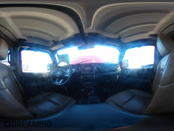 2021 Jeep Wrangler Unlimited Sahara with VIN 1C4JJXP60MW688749, listed as a IAAI auction lot 41341634 with 45,772 mi miles and . Bid and sale history available at DreamBid. Image 19.