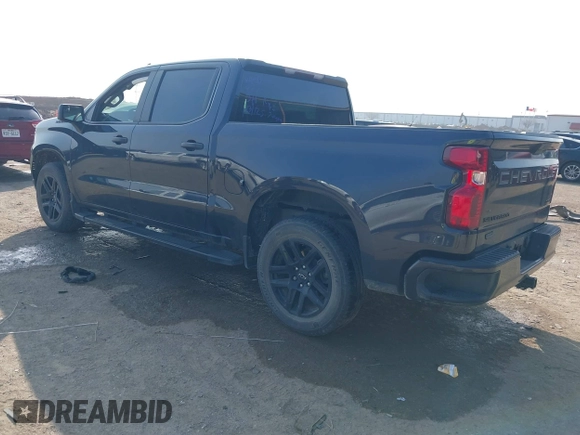 2022 Chevrolet Silverado 1500 Custom with VIN 1GCPABEK5NZ519646, listed as a IAAI auction lot 41517582 with 58,021 mi miles and . Bid and sale history available at DreamBid. Image 3.
