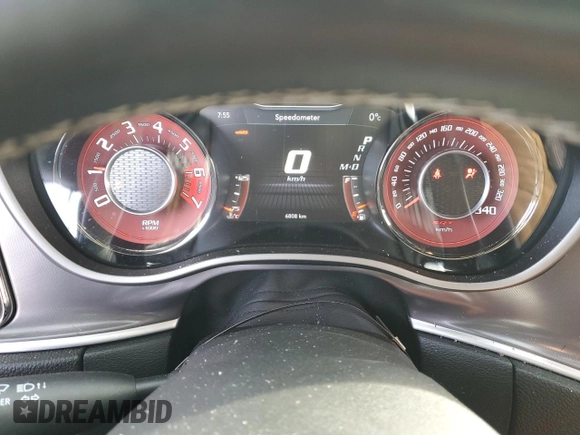 2021 Dodge Challenger SRT Hellcat with VIN 2C3CDZC98MH644920, listed as a Copart auction lot 78291074 with 6,808 mi miles and Salvage Title. Bid and sale history available at DreamBid. Image 9.