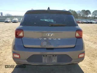 2022 Hyundai Venue Limited with VIN KMHRC8A34NU207329, listed as a Copart auction lot 46824715 with 25,463 mi miles and Salvage title. Bid and sale history available at DreamBid. Image 6.