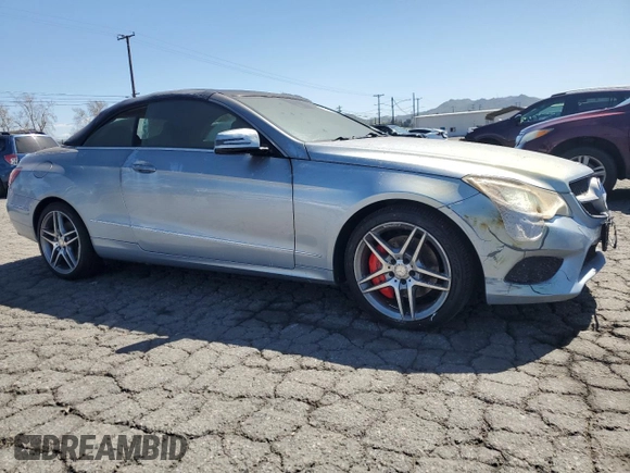 2014 Mercedes-Benz E 350 with VIN WDDKK5KF3EF244172, listed as a Copart auction lot 49209715 with 61,163 mi miles and Salvage Title. Bid and sale history available at DreamBid. Image 4.