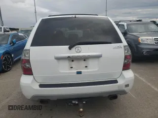 2005 Acura MDX with VIN 2HNYD18265H528934, listed as a Copart auction lot 74598924 with 0 mi miles and Non Repairable. Bid and sale history available at carsss.com. Image 6.