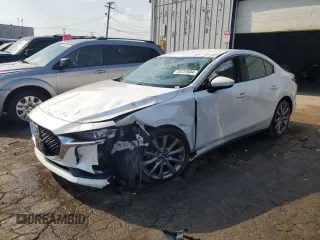 2019 Mazda 3 Preferred with VIN 3MZBPADL0KM113572, listed as a Copart auction lot 75737004 with 56,543 mi miles and Salvage Title. Bid and sale history available at DreamBid. Image 1.
