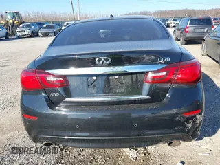 2015 Infiniti Q70 with VIN JN1BY1AR6FM560209, listed as a IAAI auction lot 41703926 with 117,503 mi miles and . Bid and sale history available at DreamBid. Image 16.