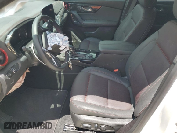 2023 Chevrolet Blazer RS with VIN 3GNKBERS1PS124857, listed as a Copart auction lot 61958325 with 37,226 mi miles and Non repairable. Bid and sale history available at DreamBid. Image 7.