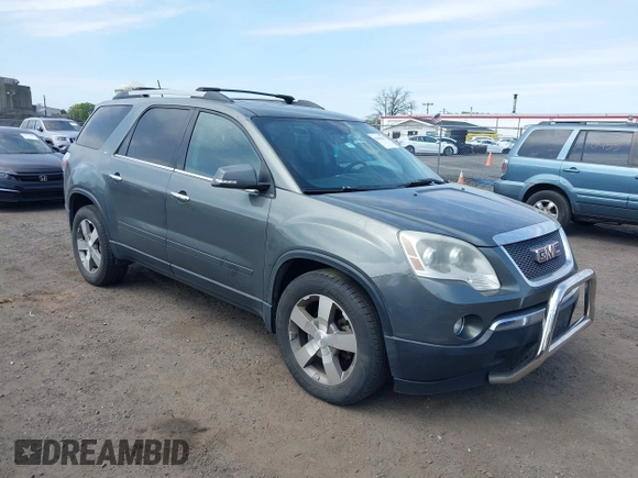 2011 GMC Acadia SLT1 with VIN 1GKKVRED6BJ212512, listed as a IAAI auction lot 42166347 with 116,513 mi miles. Bid and sale history available at carsss.com. Image 1.