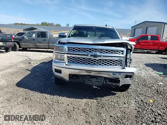 2015 Chevrolet Silverado 1500 LTZ with VIN 3GCUKSEC0FG115566, listed as a Copart auction lot 45462625 with 217,585 mi miles and Salvage Title. Bid and sale history available at carsss.com. Image 13.