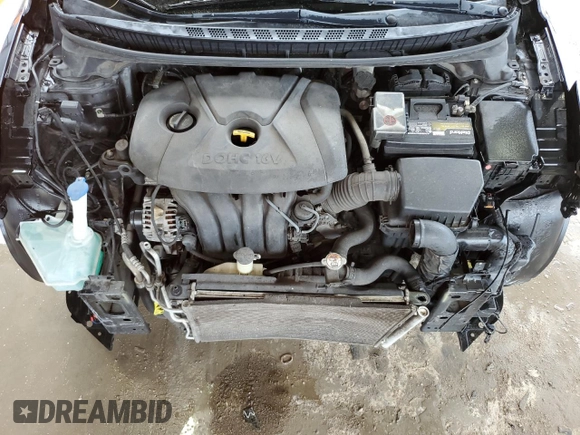 2013 Hyundai Elantra GLS with VIN 5NPDH4AE9DH334161, listed as a Copart auction lot 62475005 with 188,958 mi miles and Salvage title. Bid and sale history available at DreamBid. Image 11.
