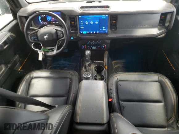 2024 Ford Bronco Badlands with VIN 1FMEE9BP5RLA70638, listed as a Copart auction lot 57488895 with 20,310 mi miles and Salvage title. Bid and sale history available at DreamBid. Image 8.