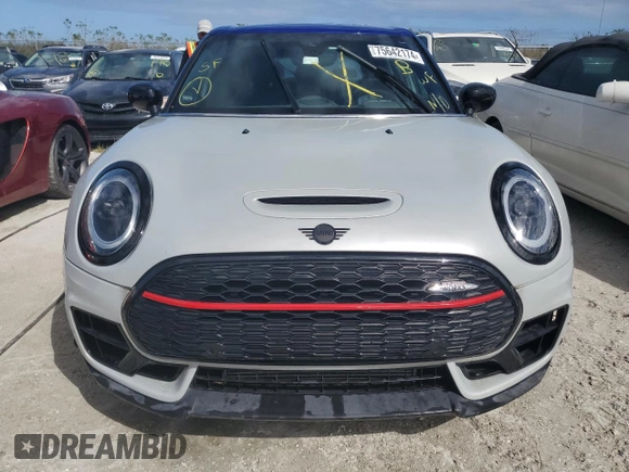 2023 MINI Clubman John Cooper Works with VIN WMWJZ9C06P2S78410, listed as a Copart auction lot 75642174 with 0 mi miles and Non Repairable. Bid and sale history available at carsss.com. Image 5.