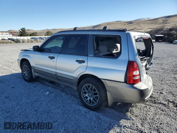 2003 Subaru Forester XS with VIN JF1SG65603G741030, listed as a Copart auction lot 46109315 with 154,469 mi miles and Salvage title. Bid and sale history available at DreamBid. Image 2.