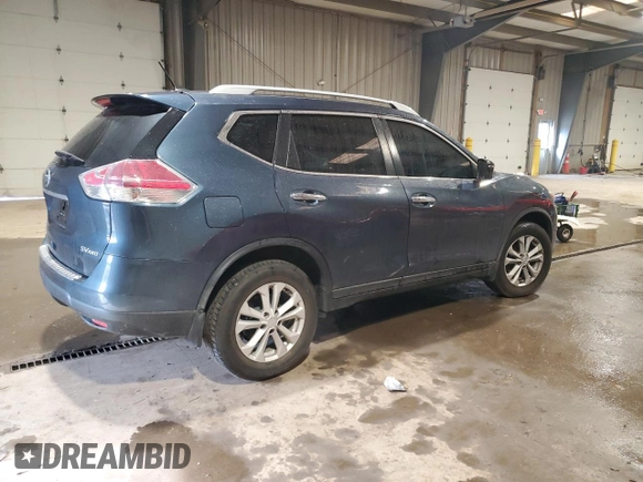 2016 Nissan Rogue SV with VIN 5N1AT2MV4GC868813, listed as a Copart auction lot 50340165 with 166,906 mi miles and Salvage Title. Bid and sale history available at DreamBid. Image 3.