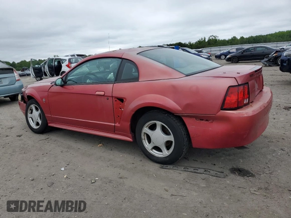 2002 Ford Mustang Standard z VIN 1FAFP40412F107189, wystawiony jako Copart lot #58425645 z przebiegiem 148 551 mil mil oraz Szkoda całkowita • Salvage title. Historia ofert i sprzedaży dostępna na DreamBid. Obrazek 2.