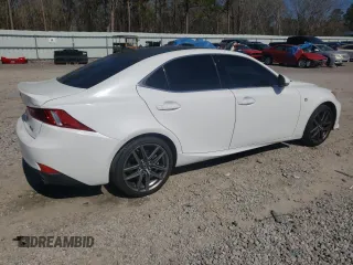 2015 Lexus IS 350 with VIN JTHBE1D21F5016083, listed as a Copart auction lot 49066975 with 70,512 mi miles and Salvage Title. Bid and sale history available at DreamBid. Image 3.