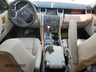 2006 Land Rover Range Rover Sport SC with VIN SALSH23406A923103, listed as a Copart auction lot 42998335 with 0 mi miles and Salvage Title. Bid and sale history available at carsss.com. Image 8.