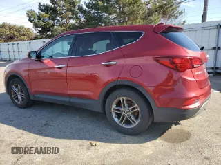 2017 Hyundai Santa Fe 2.4L z VIN 5XYZTDLB4HG392179, wystawiony jako Copart lot #44634085 z przebiegiem Nie podano mil oraz Czysty tytuł • Clean title. Historia ofert i sprzedaży dostępna na DreamBid. Obrazek 2.