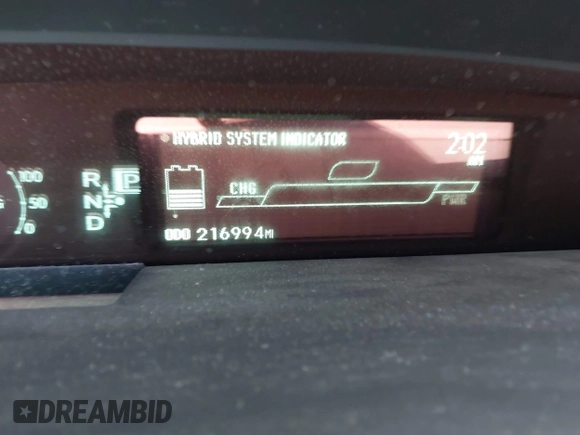 2010 Toyota Prius II with VIN JTDKN3DU8A0065382, listed as a IAAI auction lot 41843736 with 216,994 mi miles and . Bid and sale history available at carsss.com. Image 7.