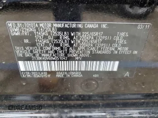 2011 Toyota RAV4 Ltd with VIN 2T3DK4DV6BW051042, listed as a Copart auction lot 50920775 with 57,574 mi miles and Salvage Title. Bid and sale history available at carsss.com. Image 13.
