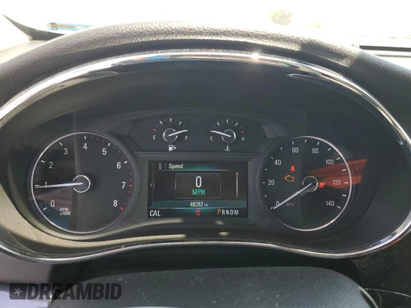 2017 Buick Encore Essence with VIN KL4CJCSB2HB156495, listed as a Copart auction lot 54327835 with 48,282 mi miles and Salvage Title. Bid and sale history available at carsss.com. Image 9.