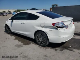 2013 Honda Civic Cpe LX with VIN 2HGFG3B50DH509136, listed as a Copart auction lot 52910205 with 92,761 mi miles and Non Repairable. Bid and sale history available at carsss.com. Image 2.