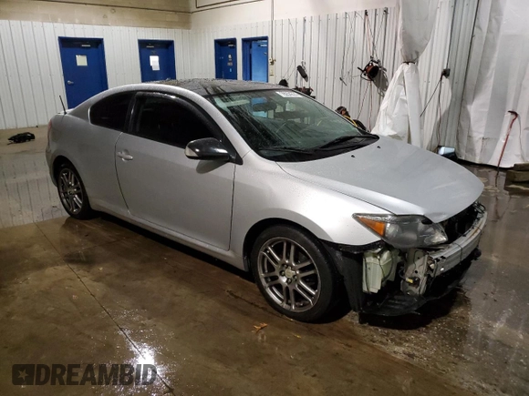 2005 Scion tC with VIN JTKDE177650056536, listed as a Copart auction lot 78254314 with 179,198 mi miles and Salvage Title. Bid and sale history available at DreamBid. Image 4.