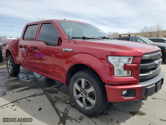 2015 Ford F-150 XLT w/HD Payload Pkg with VIN 1FTFW1EG1FKE40407, listed as a Copart auction lot 49809255 with 130,799 mi miles and Salvage Title. Bid and sale history available at carsss.com. Image 4.
