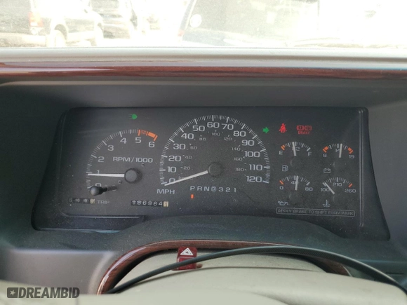 2000 Cadillac Escalade with VIN 1GYEK63R2YR210601, listed as a Copart auction lot 64108944 with 186,964 mi miles and Salvage Title. Bid and sale history available at carsss.com. Image 9.