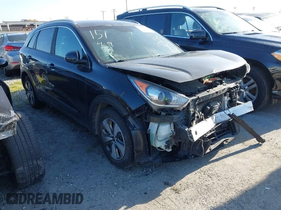 2018 Kia Niro LX with VIN KNDCB3LC4J5204528, listed as a IAAI auction lot 41559060 with 110,443 mi miles. Bid and sale history available at carsss.com. Image 1.