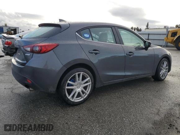 2016 Mazda 3 i Touring with VIN 3MZBM1M75GM326892, listed as a Copart auction lot 86402974 with 102,216 mi miles and Salvage Title. Bid and sale history available at DreamBid. Image 3.