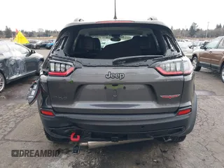 2022 Jeep Cherokee Trailhawk with VIN 1C4PJMBX6ND505196, listed as a IAAI auction lot 41536316 with 9,976 mi miles. Bid and sale history available at carsss.com. Image 16.
