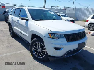2017 Jeep Grand Cherokee Limited z VIN 1C4RJEBG1HC838236, wystawiony jako IAAI lot #42194765 z przebiegiem 96 510 mil mil oraz . Historia ofert i sprzedaży dostępna na DreamBid. Obrazek 1.