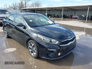 2019 Kia Forte LXS with VIN 3KPF24AD1KE068184, listed as a IAAI auction lot 41470017 with 55,326 mi miles. Bid and sale history available at carsss.com. Image 1.