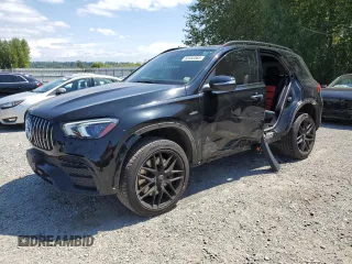 2021 Mercedes-Benz GLE 53 AMG z VIN 4JGFB6BB5MA571436, wystawiony jako Copart lot #65456565 z przebiegiem 37 532 mil mil oraz Szkoda całkowita • Salvage title. Historia ofert i sprzedaży dostępna na DreamBid. Obrazek 1.