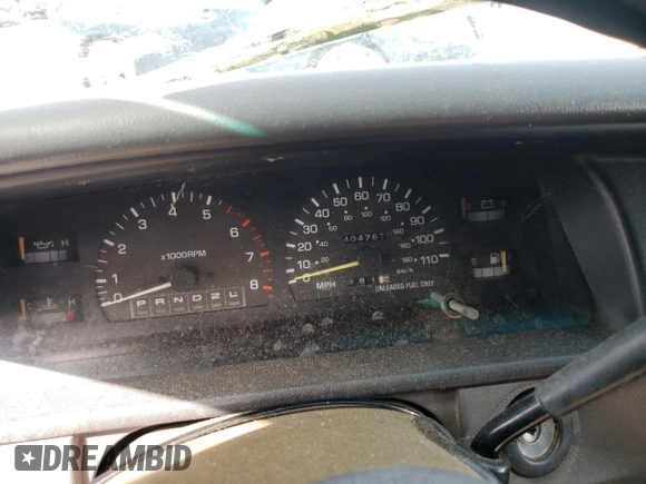 1995 Toyota T100 DX z VIN JT4VD12E4S0008162, wystawiony jako Copart lot #65768104 z przebiegiem 404 762 mil mil oraz Nie do naprawy • Non repairable. Historia ofert i sprzedaży dostępna na DreamBid. Obrazek 9.