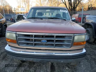 1995 Ford F-150 with VIN 1FTEF14N6SLA05558, listed as a Copart auction lot 82989934 with 0 mi miles and Salvage Title. Bid and sale history available at carsss.com. Image 5.