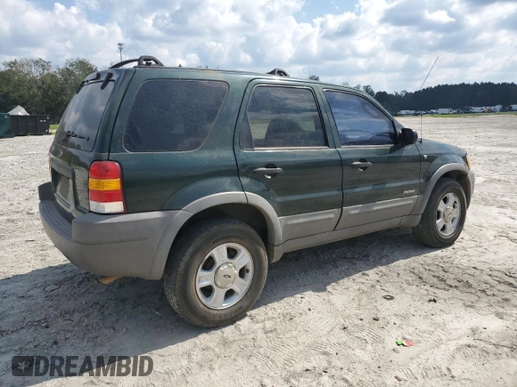 2001 Ford Escape XLT with VIN 1FMYU03161KC45236, listed as a Copart auction lot 75311644 with 271,155 mi miles and Salvage Title. Bid and sale history available at carsss.com. Image 3.