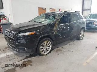 2017 Jeep Cherokee Limited with VIN 1C4PJMDS0HW651300, listed as a IAAI auction lot 42600208 with 221,756 mi miles and . Bid and sale history available at DreamBid. Image 16.