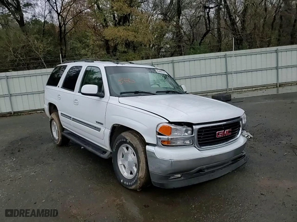 2005 GMC Yukon SLT with VIN 1GKEC13T35R224931, listed as a Copart auction lot 85489764 with 255292 miles and Salvage Title. Bid and sale history available at carsss.com. Image 14.