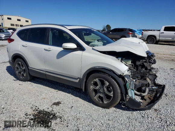 2017 Honda CR-V Touring with VIN 5J6RW1H92HL013979, listed as a Copart auction lot 46055865 with 171,173 mi miles and Salvage Title. Bid and sale history available at carsss.com. Image 4.