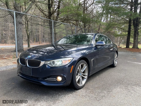 2016 BMW 4 Series 428i xDrive with VIN WBA3N9C50GK250666, listed as a Copart auction lot 52746685 with 156,396 mi miles and Clean Title. Bid and sale history available at carsss.com. Image 2.