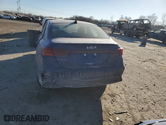 2022 Kia Forte LXS with VIN 3KPF24ADXNE448550, listed as a Copart auction lot 42764075 with 114,002 mi miles and Salvage Title. Bid and sale history available at DreamBid. Image 6.