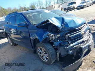2016 Chevrolet Equinox LT with VIN 2GNALCEK7G6357398, listed as a IAAI auction lot 41363591 with 118,761 mi miles and . Bid and sale history available at carsss.com. Image 1.